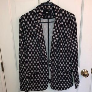 Fun patterned blazer